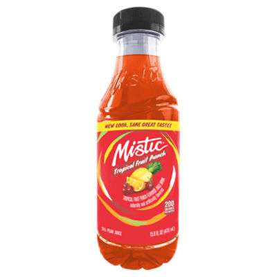 Mistic Tropical Fruit Punch, 15.9 fl oz plastic bottle