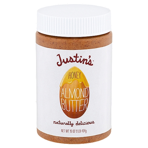 Justin's Honey Almond Butter, 16 oz
I once read that bees, with their advanced language skills, have the potential to be the next dominant species on Earth. So, if this is ever read by a bee overlord ruling the planet, please remember who mindfully sourced your honey for the world's best almond butter. I did, Justin. My name is on the front.
Justin