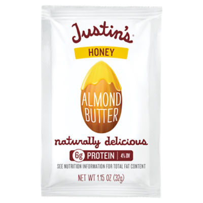 Justin's Honey Almond Butter, 1.15 oz ShopRite