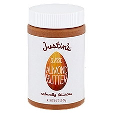Justin's Almond Butter, Classic, 16 Ounce