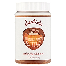 Justin's Chocolate Hazelnut & Almond Butter, 16 oz