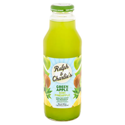 Ralph & Charlie's Green Apple Pineapple Kiwi Blended Juice Drink, 18 fl oz