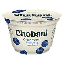 Chobani Blueberry on the Bottom Greek Yogurt, 5.3 oz, 5.3 Ounce