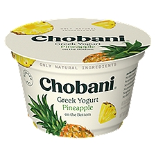 Chobani Pineapple on the Bottom, Greek Yogurt, 5.3 Ounce