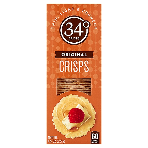 34° Original Crisps, 4.5 oz