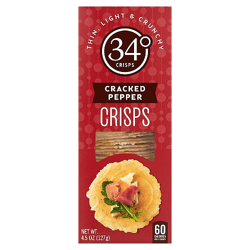 Crackers to Savor & Share
These bold bites really are all they're cracked up to be. Go on and pair our Cracked Pepper Crisps with your favorite meats, cheeses, and spreads - they'll add some pep to any gathering.