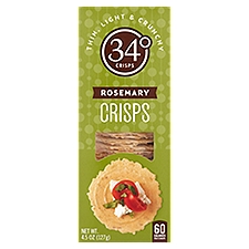 34° Rosemary Crisps, 4.5 oz, 4.5 Ounce
