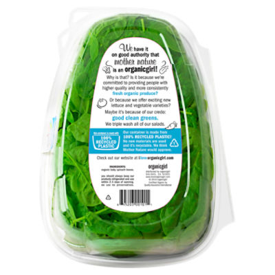 Organicgirl Baby Spinach, 5 oz