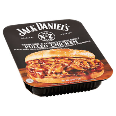 Jack Daniel s Seasoned Cooked White Meat Pulled Chicken 16 oz