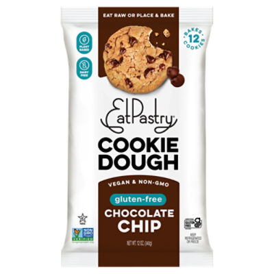 Eat Pastry Gluten Free Chocolate Chip Cookie Dough, 12 oz