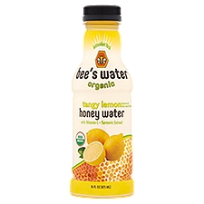 Bee's Water Organic Tangy Lemon Honey Water, 16 fl oz