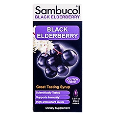 Sambucol Original Black Elderberry, Syrup, 7.8 Fluid ounce