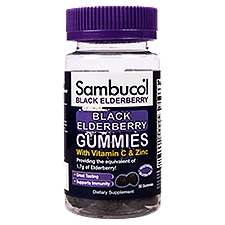 Sambucol Black Elderberry, Gummies, 30 Each