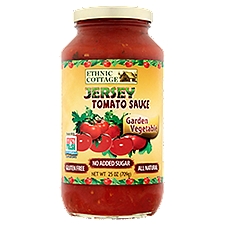 Ethnic Cottage Garden Vegetable Jersey Tomato Sauce, 25 oz