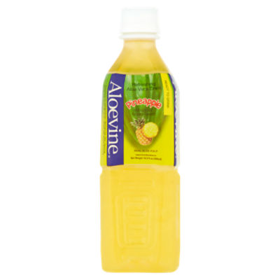 Aloevine Pineapple Refreshing Aloe Vera Drink, 16.9 fl oz