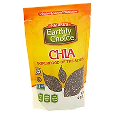 Nature's Earthly Choice Chia, 12 Ounce