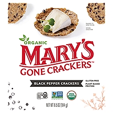 Mary's Gone Crackers Black Pepper Crackers, 6.5 oz