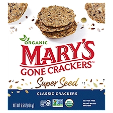 Mary's Gone Crackers Organic Super Seed Classic Crackers, 5.5 oz