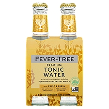 Fever-Tree Premium Tonic Water, 6.8 fl oz, 4 count
