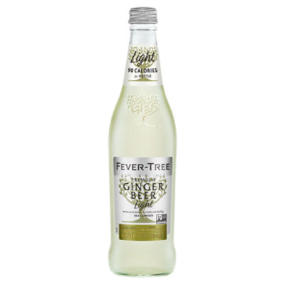 FeverTree Light Premium Ginger Beer, 16.9 fl oz