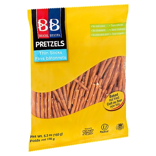 Beigel & Beigel Thin Sticks Pretzels, 5.3 oz
