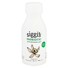 Siggi's Probiotic Vanilla Whole Milk , Drinkable Yogurt, 8 Fluid ounce