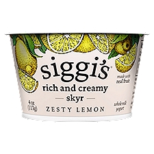 siggi's Zesty Lemon Rich and Creamy Skyr, 4 oz.