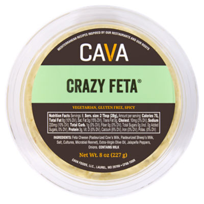 Cava Crazy Feta, 8 oz