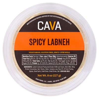 Cava Spicy Labneh, 8 oz