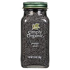 Simply Organic Poppy Seed, 3.38 oz