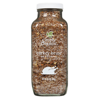 Simply Organic Turkey Brine Seasoning, 14.1 oz