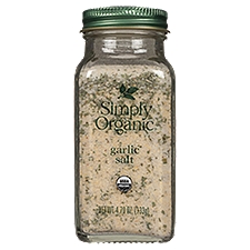 Simply Organic Garlic Salt, 4.7 Ounce