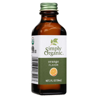 Simply Organic Orange Flavor, 2 fl oz