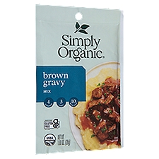 Simply Organic Gravy Mix - Brown, 1 Ounce