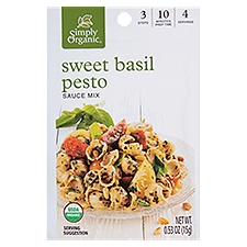 Simply Organic Sweet Basil Pesto Sauce Mix, 0.53 oz