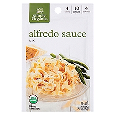 Simply Organic Alfredo Sauce Mix, 1.48 oz
