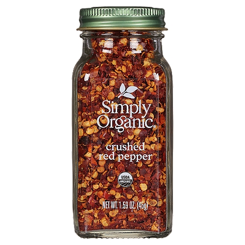 Simply Organic Crushed Red Pepper, 1.59 oz