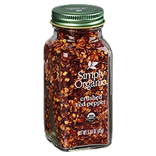 Simply Organic Red Pepper, Crushed, 1.59 Ounce