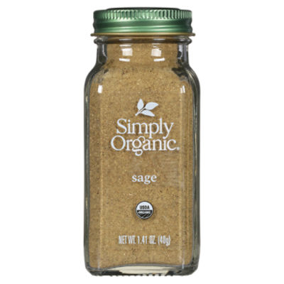 Simply Organic Sage Leaf, Ground 1.41 oz.