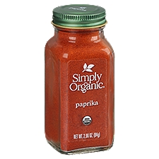 Simply Organic Paprika, 2.96 Ounce