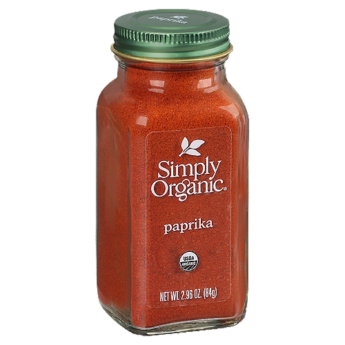 Simply Organic Paprika, 2.96 oz