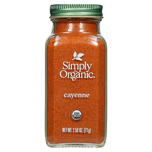Simply Organic Cayenne, 2.50 oz