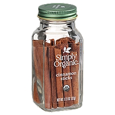 Simply Organic Cinnamon Sticks, 1.13 Ounce