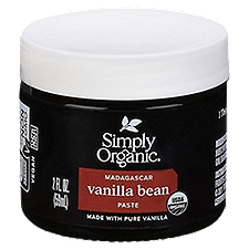 Simply Organic Madagascar Vanilla Bean Paste, 2 fl oz
