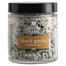 Simply Organic Black Garlic Finishing Salt, 2.19 oz