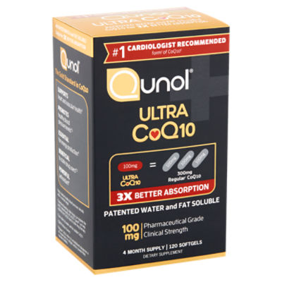 Qunol Ultra CoQ10 100 mg, Dietary Supplement