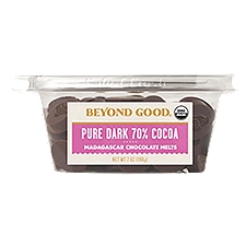 Beyond Good Pure Dark 70% Cocoa Madagascar Chocolate Melts, 7 oz