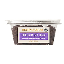 Beyond Good Pure Dark 92% Cocoa Madagascar Chocolate Melts, 7 oz