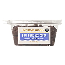 Beyond Good Pure Dark 60% Cocoa Uganda Chocolate Melts, 7 oz