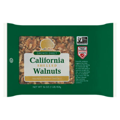 Martella's Grower Direct California Shelled Walnuts, 16 oz, 16 Ounce